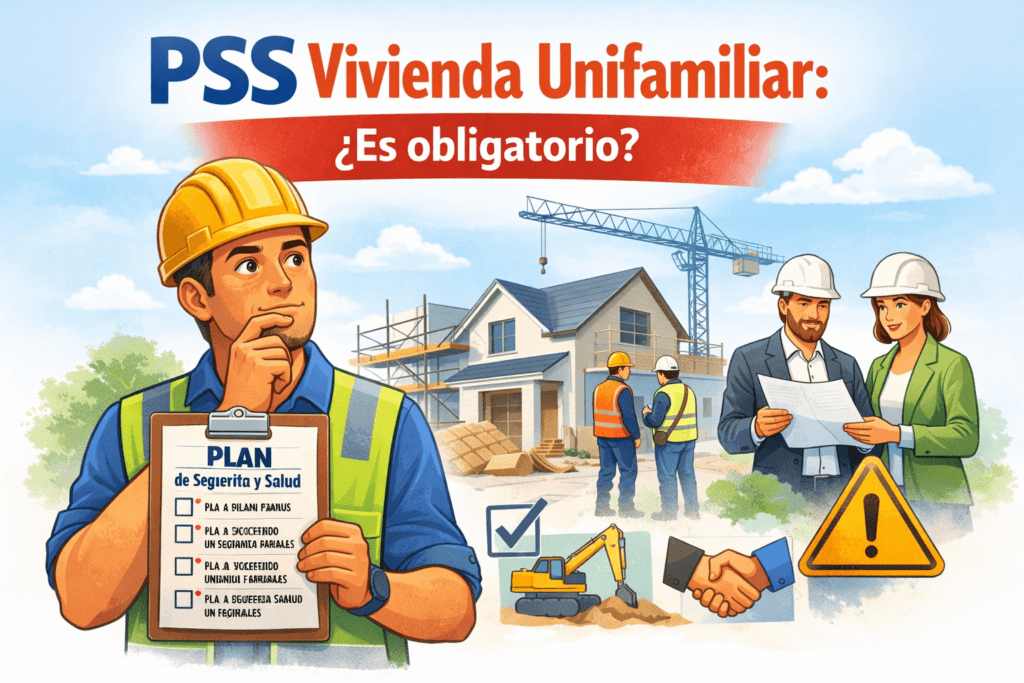 Artículo relacionado: ¿Es obligatorio el plan de seguridad y salud (PSS) en una vivienda unifamiliar?